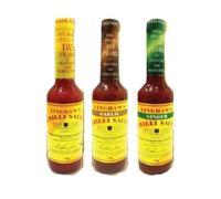 Chilli, Ginger and Garlic Hot Sauce Bundle Containing 3 x 358ml Linghams Hot Sauces