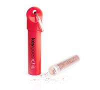 Chilli Grinder Key Ring with Carolina reaper - Keygoes Chili - Gadget for Men - ultra Sharp Chilli red