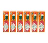 Chilli & Hot Sauces Bundle with Tabasco Original Red Pepper Hot Sauce 57ml - 6 Pack | Suitable For Vegetarians & Vegans.