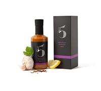 Chilli No.5 | Heavenly Harissa, Gourmet Hot Sauce, Vegan, Gluten Free, No Artificial Colours or Flavourings, 200 Milliliters Bottle.