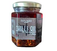 Chilli Oil with Szechuan Peppercorns and Shrimps 180g (1) by Sun Wah Foods