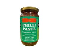 Chilli Paste Veg 350g - Vegetarian Chilli Cooking Paste Condiment Jar for Curries Stir Fry Rice Dishes and Food Preparation