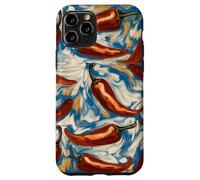 Chilli Pattern Art Aesthetic Case for iPhone 11 Pro