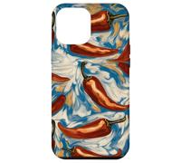 Chilli Pattern Art Aesthetic Case for iPhone 12 Pro Max