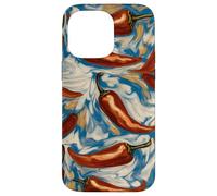 Chilli Pattern Art Aesthetic Case for iPhone 14 Pro Max