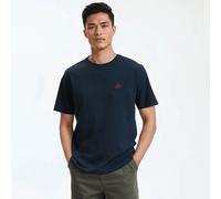 Chilli Pepper Embroidery Regular Fit T-Shirt Navy Blue