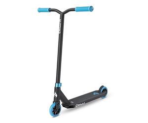 Chilli Pro | All Star Base Scooter | Premium Stunt Scooter for Beginners to Intermediate Riders | Ages 8+ | Universal HIC Compression | Blue/Black