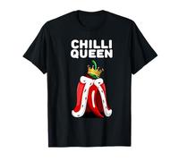 Chilli Queen | Womens Chilli Lover Shirt | Cute Chilli T-Shirt