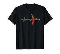 Chilli Red Pepper - Spicy T-Shirt, Men, Black, Large