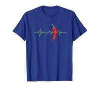 Chilli Red Pepper - Spicy T-Shirt, Men, Royal Blue, X-Large
