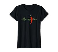 Chilli Red Pepper - Spicy T-Shirt, Women, Black, Large