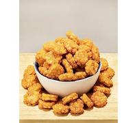 Chilli Rice Crackers 5kg - Large Bites Sized Bites - Hot Crunchy Crispy Spicy Sweet Flavour - Ready to Eat - Fried Thai Cracker Snack Puffs Bulk Chili Senbei Snacks Vegan (Packaging May Vary) PURIMA