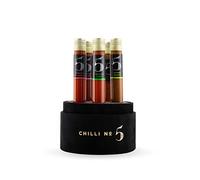 Chilli Sauce Gift Set - Hot Sauces Gift Set - Gift the Chilli No. 5 Celebration Collection - The Best Foodie Gift Box