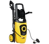 Chilli Seating 1800W High Pressure Washer, 150 Bar Pressure, High-Performance Portable Jet Wash Cleaner With 6M Hose And Hose Reel, Yellow