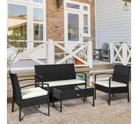 Chilli Seating Casa 4 Piece Rattan Garden Furniture Set