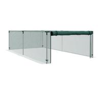 Chilli Seating Chilli 8' X 4' Plant Protection Cage, With Door, Green