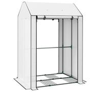 Chilli Seating Chilli Mini Greenhouse With 4 Wire Shelves, Portable Tomato Greenhouse, Upgraded Garden Grow House For Plants With Roll Up Door