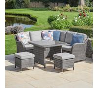 Chilli Seating Monte Carlo Outdoor Garden Furniture Compact Dining Modular Set