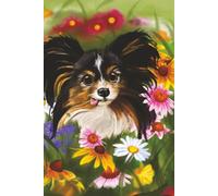 Chilli the Dog | Wide Ruled | 6x9 in. Paperback Notebook