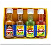 Chillibugs El Yucateco Fiery Habanero Hot Sauces Mini Pack Gift Set