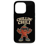 Chillin' Chili - Spicy Pepper Slang Brainrot Gaming Meme Case for iPhone 13 Pro