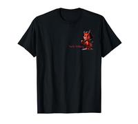 Chillin' hvzn hellboy with Enchanted Puff - Edgy Fantasy Art T-Shirt