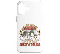 Chillin With My 2nd Grade Snowmies Student Classroom Holiday Case for iPhone 16 Plus