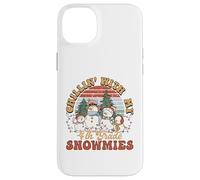 Chillin With My 4th Grade Snowmies Student Classroom Holiday Case for iPhone 14 Plus