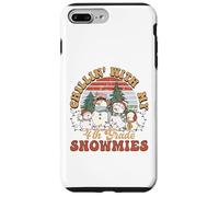 Chillin With My 4th Grade Snowmies Student Classroom Holiday Case for iPhone 7 Plus/8 Plus