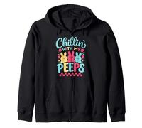 Chillin With My Peeps Zip Hoodie