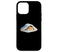 Chilling orange tabby Cat Under Blanket Cute Cat Lover Case for iPhone 12 mini
