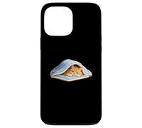 Chilling orange tabby Cat Under Blanket Cute Cat Lover Case for iPhone 13 Pro Max