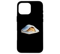 Chilling orange tabby Cat Under Blanket Cute Cat Lover Case for iPhone 16 Pro Max