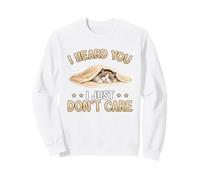 Chilling Ragdoll cat - I heard you - I just don't care Sweatshirt