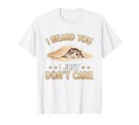Chilling Ragdoll cat - I Heard You - I just Don't Care T-Shirt