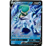 Chilling Reign 045/198 Ice Rider Calyrex V (Half Art w/ Snowflake Stamp)