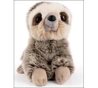 Chilling Sloth Soft Toy, Multi-Tonal Faux Fur Plush, Cuddly Companion for Relaxation