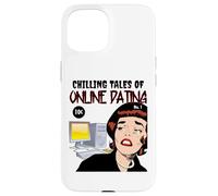 CHILLING TALES ONLINE DATING Funny Vintage Comic Book Case for iPhone 15