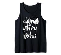 Chilling with My Birches Tree Camping Gift for Friend Plant Tank Top