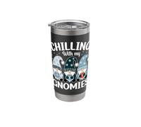 Chilling with My Gnomies Stainless Steel Insulated Tumbler