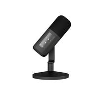 Chillitech® Fresno Microphone, Dynamic Desktop Gaming Microphones, Touch Panel Controls, Studio Audio Quality, USB & XLR Plug & Play for Streaming, Vocal Recording, YouTube on Mac Windows (Black)