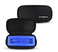 ChillMED Micro Cooler Bag - Diabetic Insulin Vial Carrying Case Travel Pack with Re-Freezable Ice Pack - Up to 12 Hours of Cool Time | for Insulin and Other Medication (Black