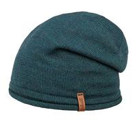 CHILLOUTS Leicester Oversize Beanie Knit Indoor (One Size - Petrol Blue)