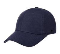 CHILLOUTS Sao Paolo Linen Cap Women/Men - Baseball with Peak, Closed Back, Peak All-Season Spring Summer Autumn Winter - S/M (55-57 cm) Navy