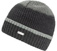CHILLOUTS Contrast Colour Beanie Hat Knit (One Size - Grey)
