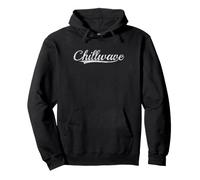 Chillwave Retro Lo-Fi Aesthetic Throwback Varsity Style Pullover Hoodie