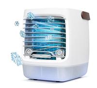 ChillWell 2.0 Evaporative Air Cooler for Room - 4-Speed Mini Portable Swamp Coolers with Humidifier | Indoor Personal Cooling Unit In Bedroom, Home Office, and Camping | USB- Rechargeable, Easy Setup