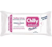 Chilly Delicate Pocket Intimate Wipes Soft Formula 12 Units