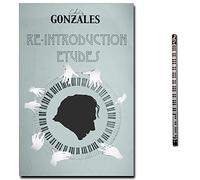 Chilly Gonzales Re-Introduction Etudes - 24 Piano Pieces with Poster (Knight Moves) Audio CD + Piano Pencil