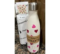 CHILLY'S BOTTLE 500ML EMMA BRIDGEWATER PINK HEARTS